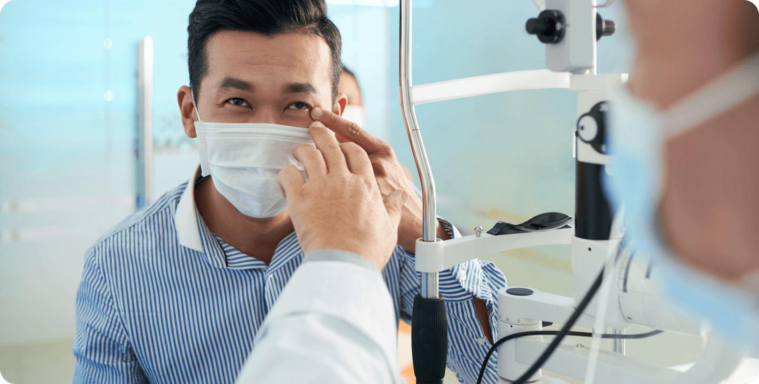 eye checkup for floaters and retinal issues