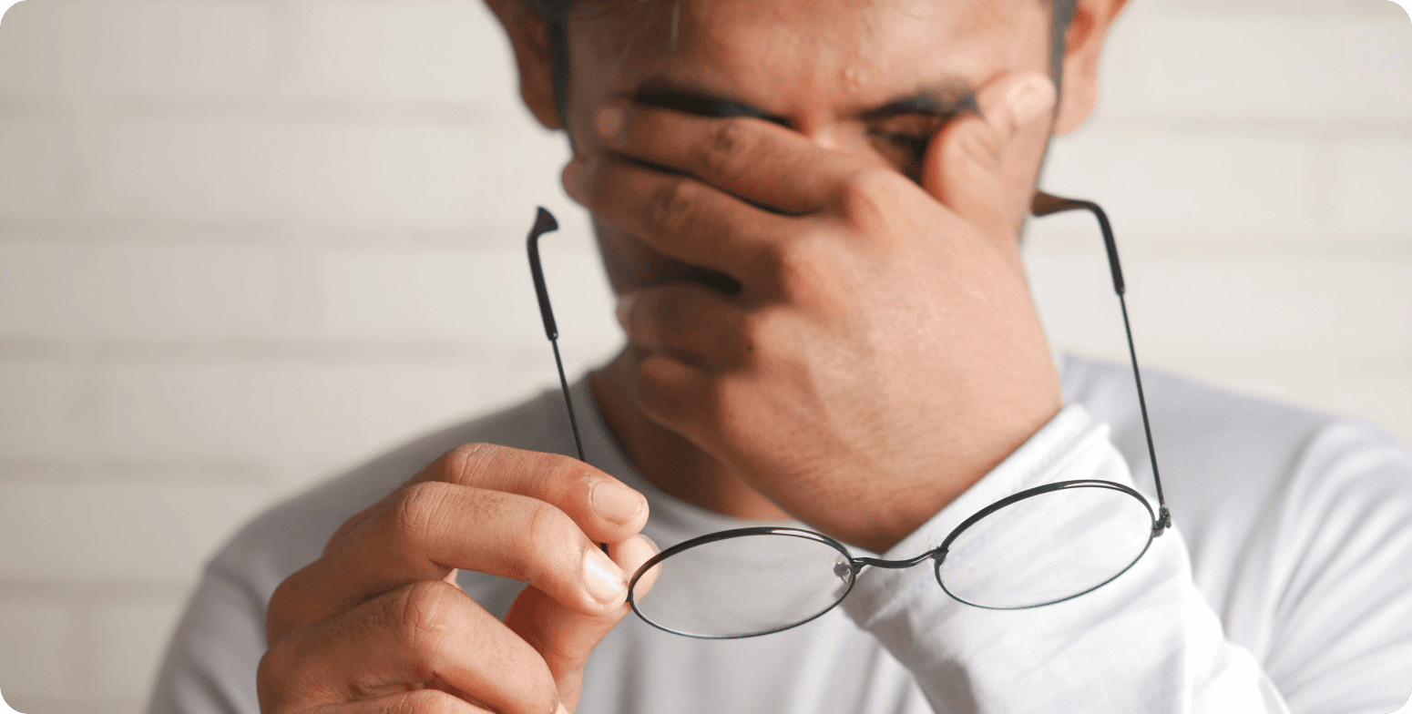 refractive errors causing blurred vision