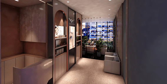 eagle aesthetics & surgery clinic reception and waiting area