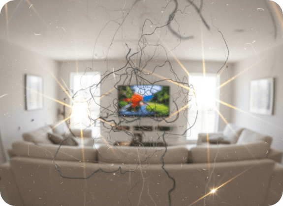 eye floaters and flashes of light