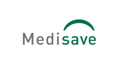 medisave logo with green arc