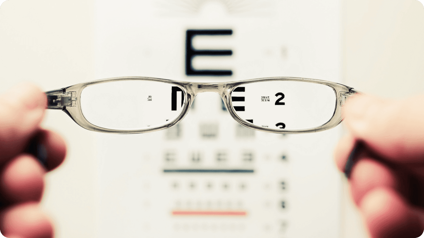 blurred vision emergency signs