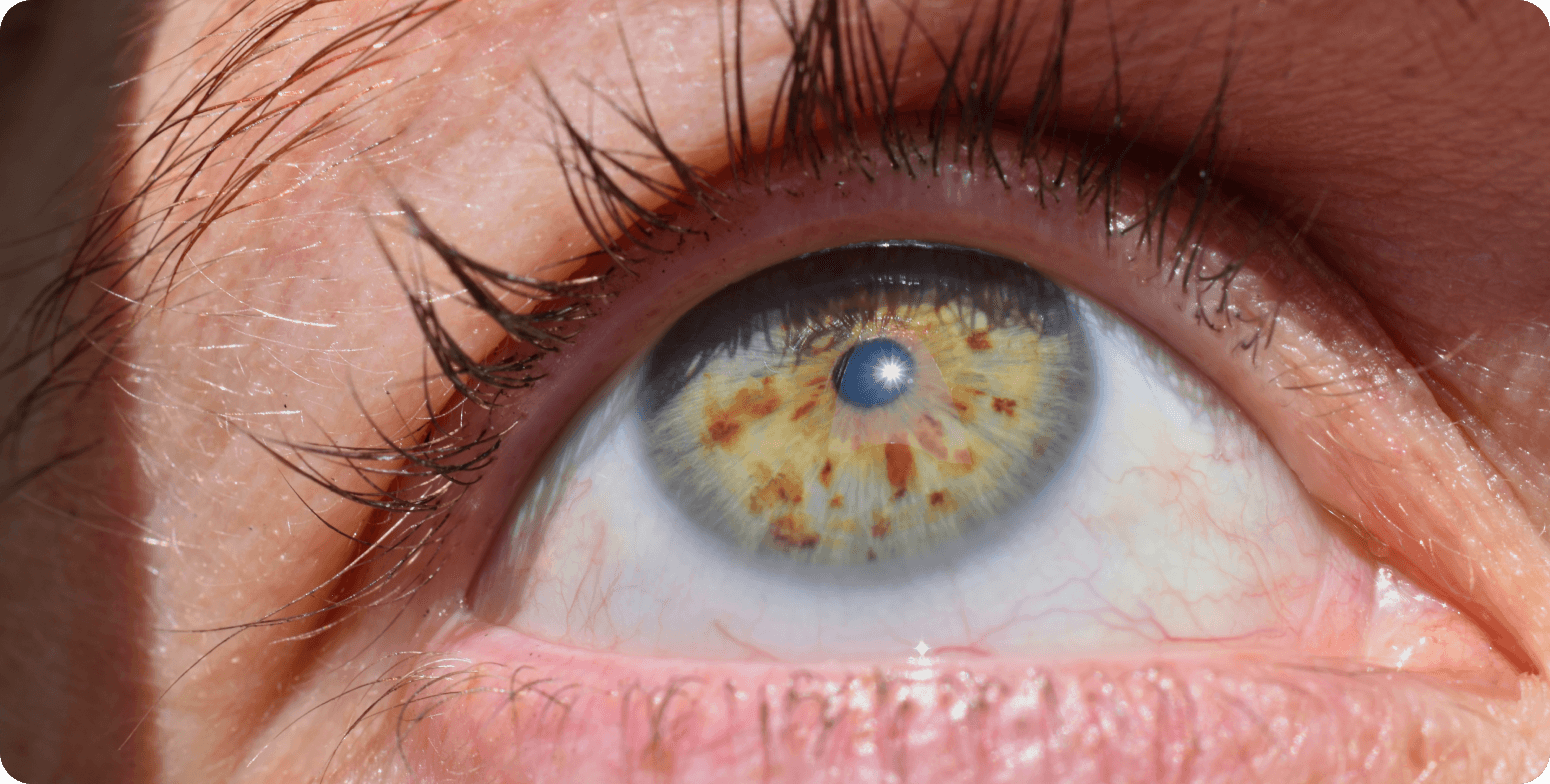conjunctival naevus on eye